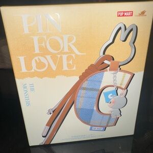 Pop Mart Pin for Love Keychain